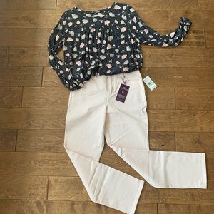 Loft long sleeve blouse • Size Medium Petite • Great Condition